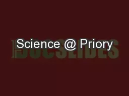 Science @ Priory