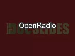 OpenRadio