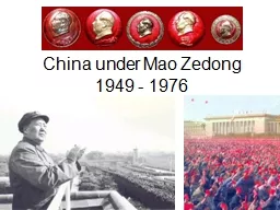 China under Mao Zedong