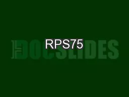 RPS75