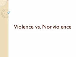 Violence vs. Nonviolence