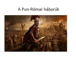 A Pun-Római háborúk