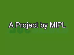 A Project by MIPL