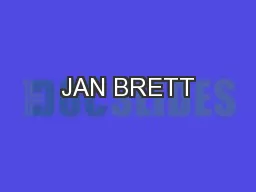 JAN BRETT