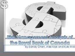 Risk Management Analysis of the Royal Bank of Canada