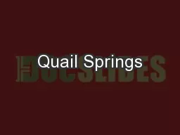 Quail Springs