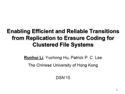 1 Enabling Efficient and Reliable Transitions from Replicat