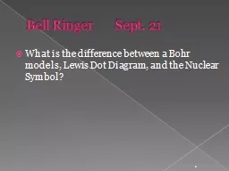 Bell Ringer       Sept. 21