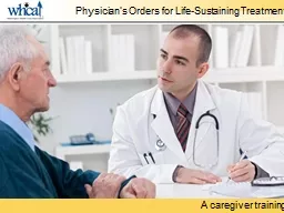 Physician’s Orders for Life-Sustaining Treatment
