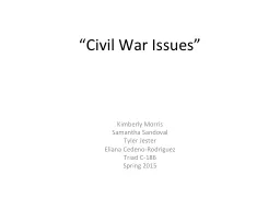 “Civil War Issues”