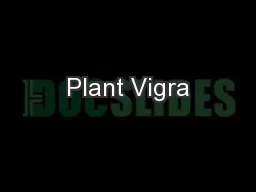 Plant Vigra
