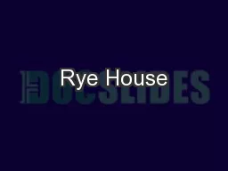 Rye House