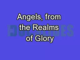 Angels, from the Realms of Glory