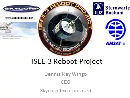 ISEE-3 Reboot Project