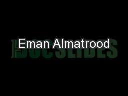 Eman Almatrood