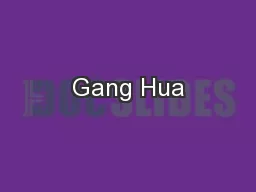 Gang Hua