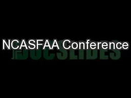 NCASFAA Conference