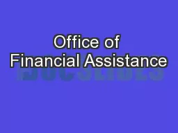 Office of Financial Assistance