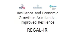 Resilience and Economic Growth in