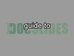guide to