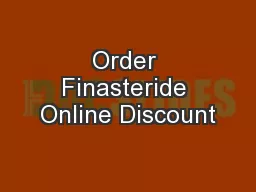 Order Finasteride Online Discount