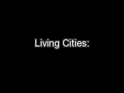Living Cities: