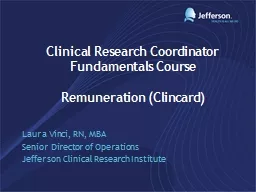 Clinical Research Coordinator Fundamentals Course