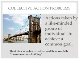 Collective Action Problems