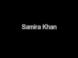 Samira Khan
