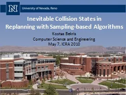 Inevitable Collision States in