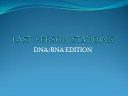 LAST PERSON STANDING