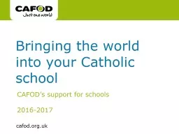 Bringing the world into your Catholic school