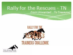 Rally for the Rescues - TN