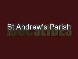 St Andrew’s Parish
