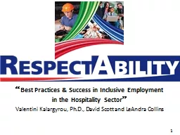 “ Best Practices & Success in Inclusive Employment
