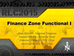 Finance Zone Functional I