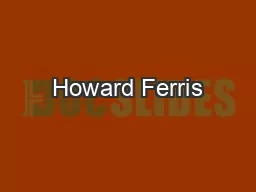 Howard Ferris