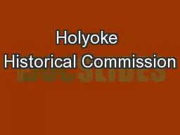 Holyoke Historical Commission
