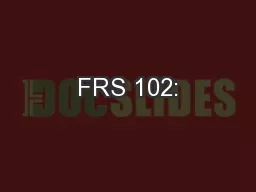 FRS 102: