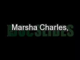 Marsha Charles,