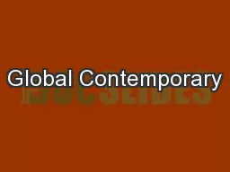 Global Contemporary