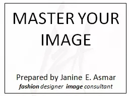 MASTER YOUR IMAGE
