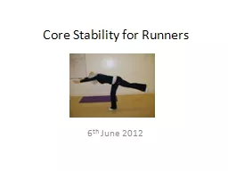Core Stability for Runners