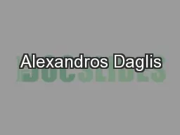 Alexandros Daglis