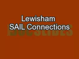 Lewisham SAIL Connections