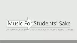 Music For Students’ Sake