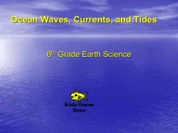 Ocean Waves, Currents, and Tides