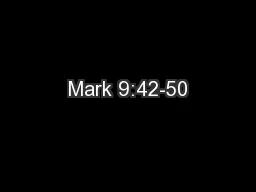 Mark 9:42-50