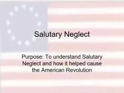 Salutary Neglect