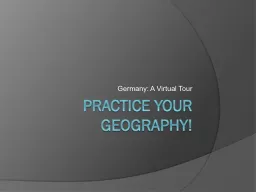 Practice your geography!